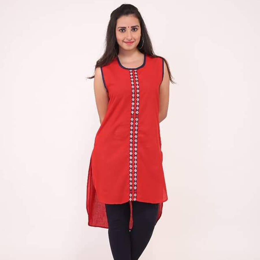 Red Cotton Top